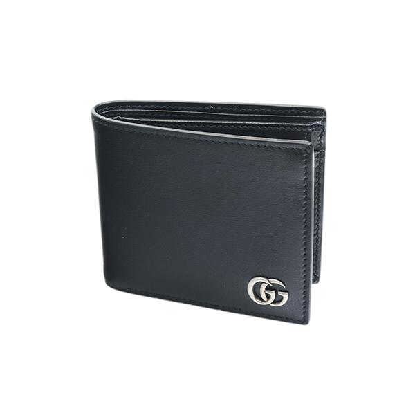 極美品 グッチ マーモント 二つ折り財布 小銭入れ メンズ レディース GG 黒 楽天市場】グッチ 折財布 レディース GGマーモント 二つ折り財布