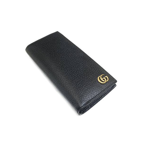 GUCCI グッチ 428740 DJ20T 1000 NERO ブラック GGマーモント 二