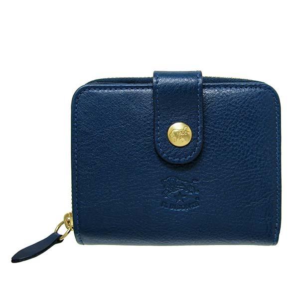 IL BISONTE（イルビゾンテ） 折り財布 C0960..LL 894/ネイビー 小銭
