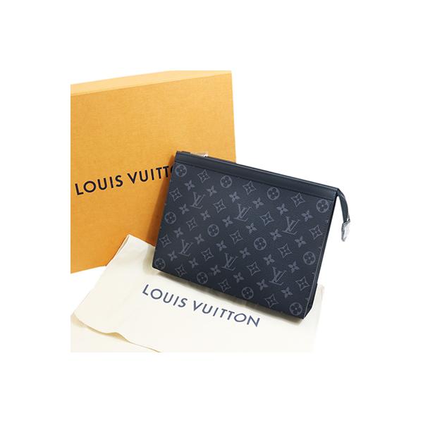LOUIS VUITTON ルイ・ヴィトン M61692 ポシェット・ヴォワヤージュ MM モノグラム エクリプス キャンバス クラッチバッグ ポシェット ポーチ LOUIS VUITTON ルイ・ヴィトン M61692 ポシェット・ヴォワヤージュ MM モノグラム エクリプス キャンバス クラッチバッグ ポシェット ポーチ