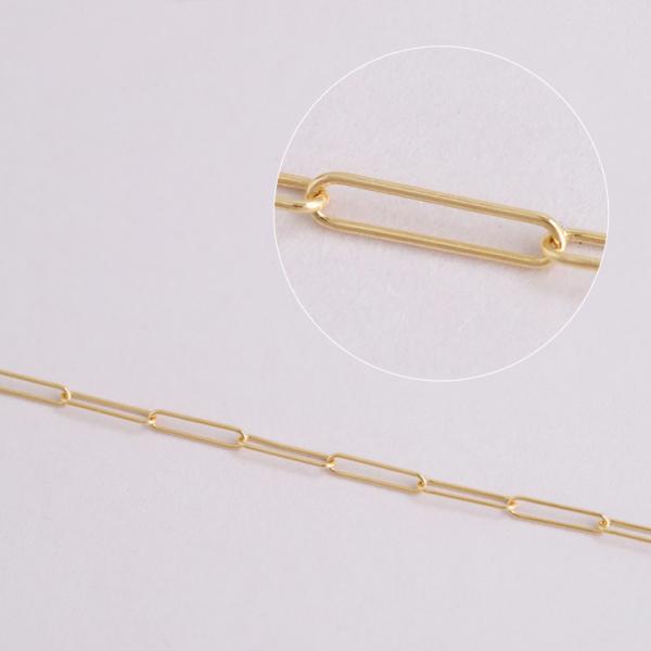 18�� �u���X���b�g k18 18���u���X���b�g 18k ���f�B�[�X �����O�N���b�v�`�F�[�� 2mm �S�[���h �`�F�[�� ���i�摜4