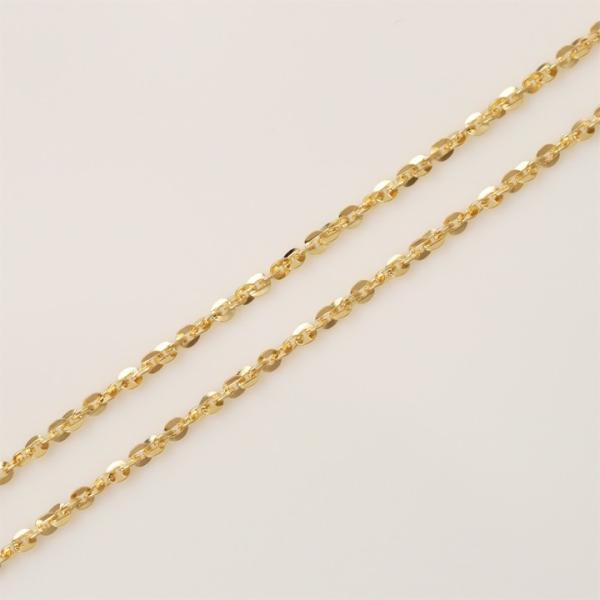 �y8/30����3500�~OFF�N�[�|���L�z18���l�b�N���X k18 �l�b�N���X 18�� ���f�B�[�X �`�F�[�� �l�b�N���X�`�F�[�� �������`�F�[�� 1.2mm�� 18k 18 �� ���i�摜2