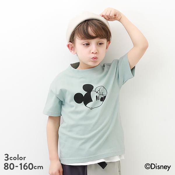 子供服 ディズニー ミッキー Tシャツ キッズ ベビー 男の子 女の子 半袖tシャツ Tシャツ トップス 半袖 Devirock デビロック Devirock Paypayモール店 通販 Paypayモール