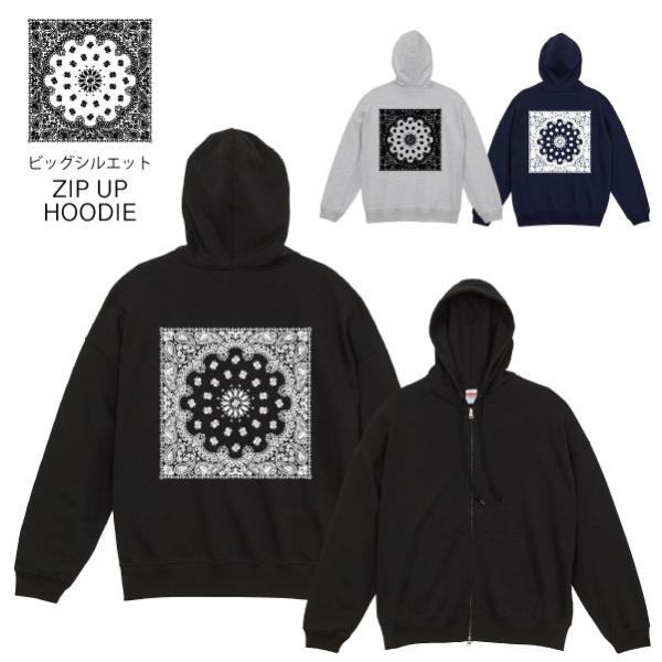 バンダナ柄ジップパーカー　ストリートy2ksupreme imgrc0127467699.jpg