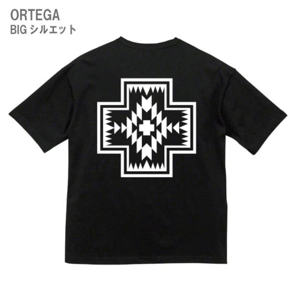 BIGシルエット Tシャツ オルテガ アメリカンネイティブ トップス バックプリントメンズカジュアル 5508