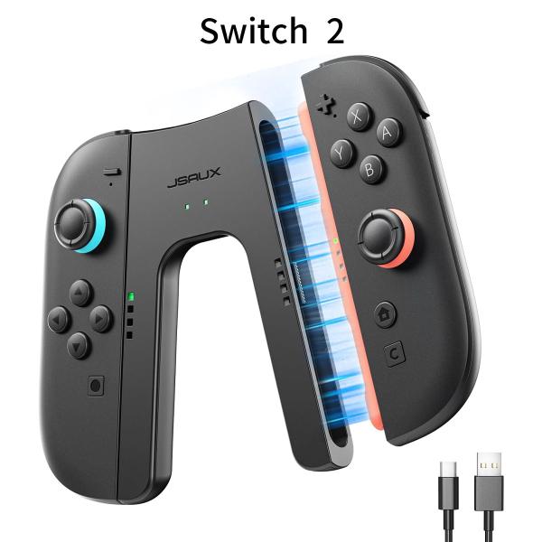 Nintendo Switch 2 充電グリップ Joy-Con充電グリップ プレイしながら