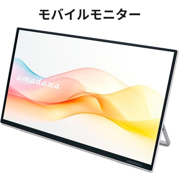 モバイルモニター amadana アマダナ 15.6インチ DP10 16APM1QJ フルHD 1920×1080 IPSパネル 非光沢 ポータブル