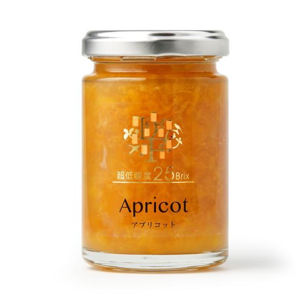 ■商品情報●商品名：超低糖度25°　アプリコット●名称：あんずジャム●原材料名：杏、砂糖、レモン濃縮果汁／安定剤（増粘多糖類）、酸化防止剤（V.C）●内容量：１３５ｇ●賞味期限：製造日より365日●保存方法：直射日光を避けて常温保存して下さ...