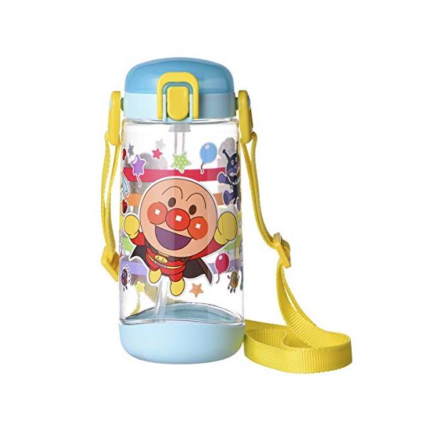 レックアンパンマン クリア 水筒 ボトル ストロータイプ