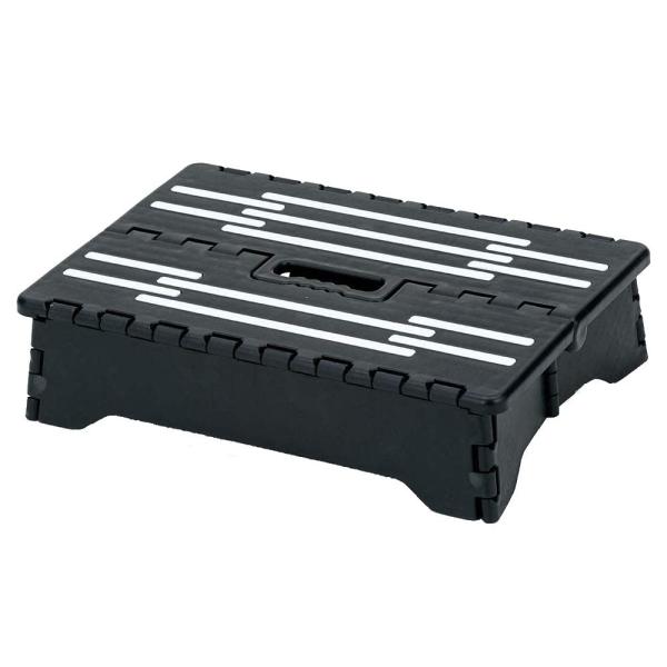 他サイト： 武田コーポレーション 踏み台 ブラック 40×27.5×10cm N8-10CHBKの商品画像