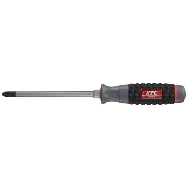 他サイト： 京都機械工具(KTC) 樹脂柄 ドライバー クロス貫通タイプNo.3 D1P23の商品画像
