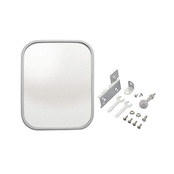 他サイト： エーモン(amon) 合金鋼 乗用車 安全計画 ガレージミラー 曲面率650R 約240×190mの商品画像