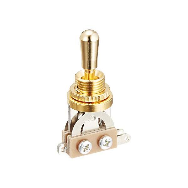 他サイト： SCUD トグルスイッチ、縦型、国産、ゴールド、ゴールドパーツ YM-T20G-2の商品画像