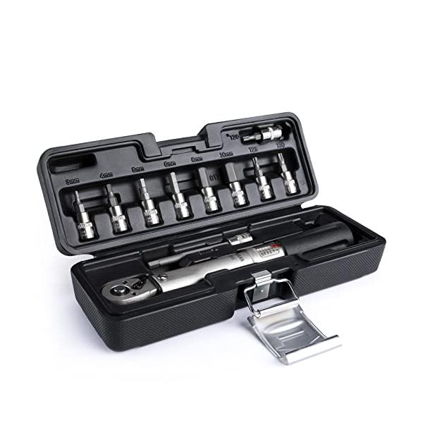 他サイト： CYCLISTS 自転車 トルクレンチ セット 差込角 6.35mm（1/4インチ） 2〜24Nm 3/4/の商品画像