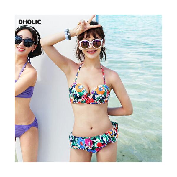 安い本物 韓国 花柄 腰周り 盛れる 無地 下半身カバー ワイヤー レディース レディース ホルター フリル ファッション ビキニ バンドゥ Sunny Jyntd9197 Bunny アウトレット 店舗 Afrimarbre Ci