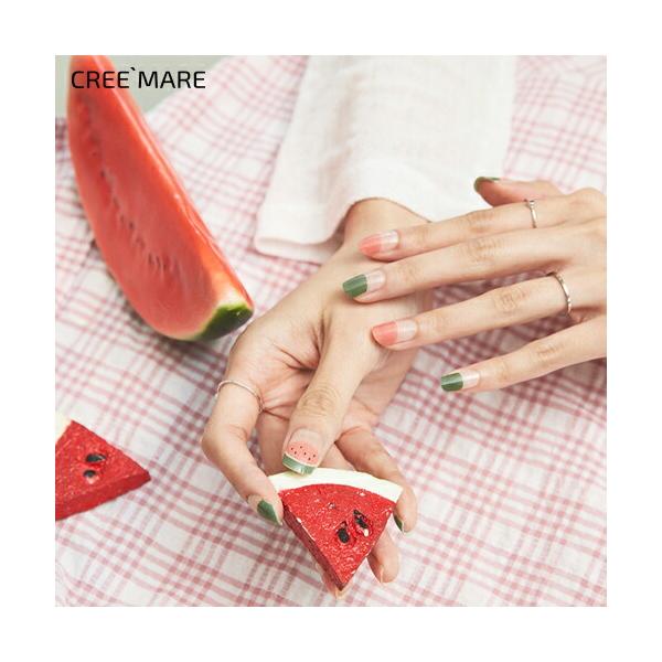 韓国コスメ 化粧品 ババブーム ネイルシール ネイルステッカー ジェル スイカ ハンド 夏 Dholic 通販 Paypayモール