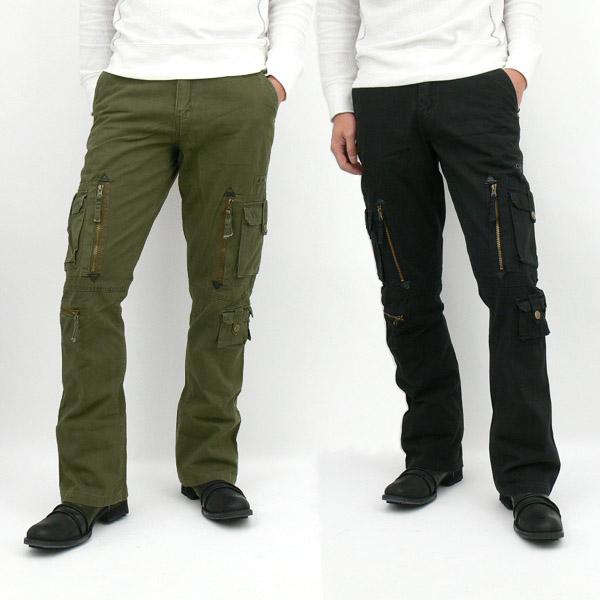 Acid Jazz Men ブーツカットカーゴパンツ 6008 K050 6008 ディアブロス 通販 Yahoo ショッピング
