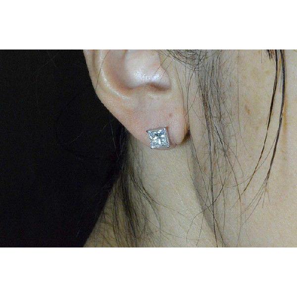 待ってました プリンセスカット 一粒ダイヤモンドピアス１カラット ｘ２ 合計２カラット Buyee 日本代购平台 产品购物网站大全 Buyee 一站式代购 Bot Online