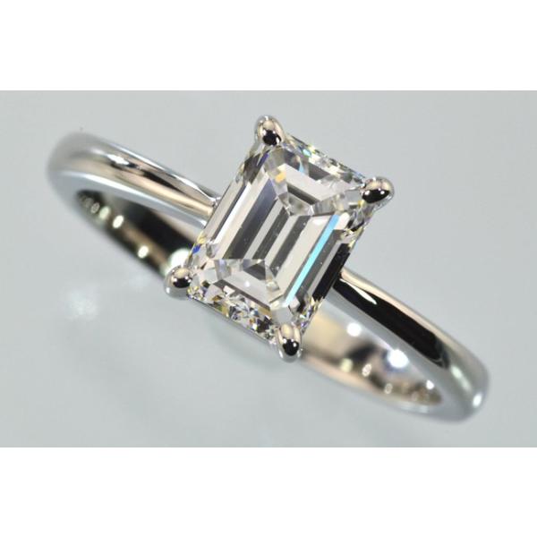 エメラルドカットダイヤモンドリング エメラルドカット ダイヤモンド リング