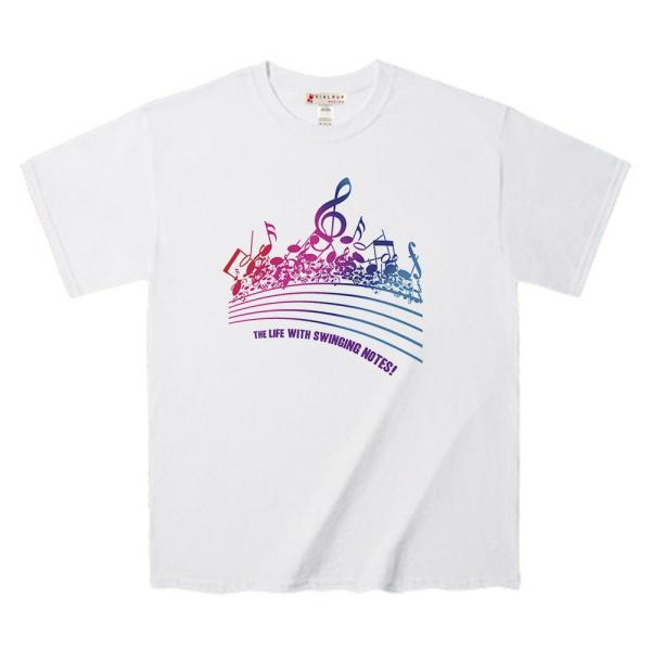 ｔシャツ 五線譜 跳ねるように暴れる音符 グラフィカルに表現 ポップデザイン Tee Buyee Buyee Japanese Proxy Service Buy From Japan Bot Online