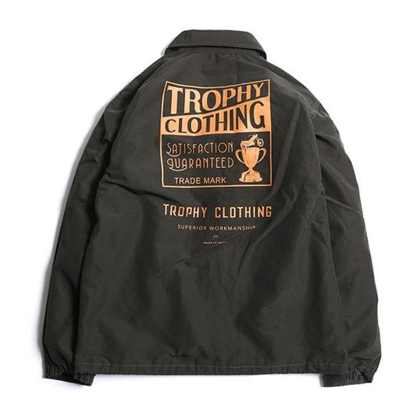 【F0124】TROPHY CLOTHING トラック ジャケット ブラック F0124】TROPHY CLOTHING トラック ジャケット ブラック