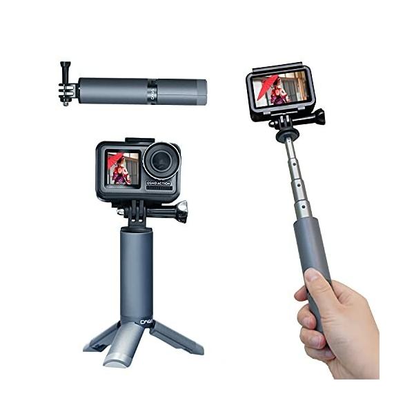 CYNOVA 自撮り棒 gopro グリップ/Osmo Action 3 /DJI Action 2 三脚 3wayミニ三脚 卓上三脚 4段伸縮 延長ロッド 小型 カメラ :31044726300:ダイヤモンドスナップ - 通販 - Yahoo!ショッピング CYNOVA 自撮り棒 gopro グリップ/Osmo Action 3 /DJI Action 2 三脚 3wayミニ三脚 卓上三脚 4段伸縮 延長ロッド 小型 カメラ :31044726300:ダイヤモンドスナップ - 通販 - Yahoo!ショッピング
