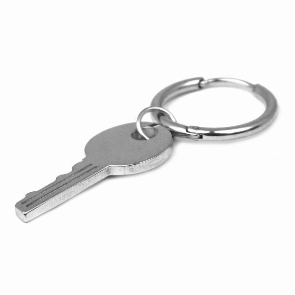 ピアス メンズ ブランド リング 韓国 サージカルステンレス アレルギー対応 7jewelry キー フープ ピアス 片耳 7j Ps 026 Sbg Official Store 通販 Yahoo ショッピング