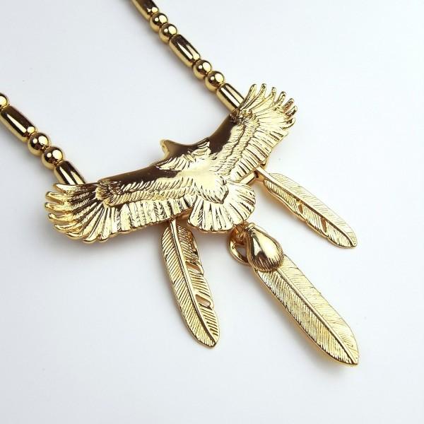 フェザーネックレス メンズ ブランド インディアン ジュエリー Sbg イーグル フェザー ビーズ ネックレス Buyee Buyee 日本の通販商品 オークションの代理入札 代理購入