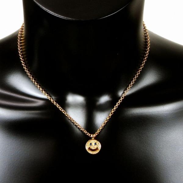 人気 メンズ レディース ブランド Sbg Cz スマイル ネックレス 24k Gp ゴールド シルバー 金 銀 にこちゃん Sbg Nk 012 Sbg Official Store 通販 Yahoo ショッピング