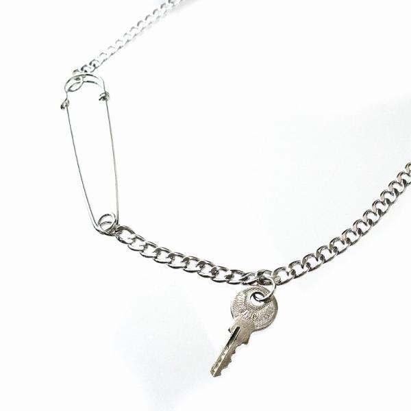 ネックレス メンズ ブランド ストリート ファッション ユニセックス Sbg 安全ピン 鍵 ネックレス Sbg Nk 050 Sbg Official Store 通販 Yahoo ショッピング