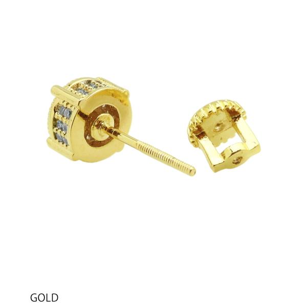 ピアス メンズ レディース SBG ブランド CZ ジルコニア スタッド ピアス メンズ レディース SBG ブランド CZ ジルコニア スタッド