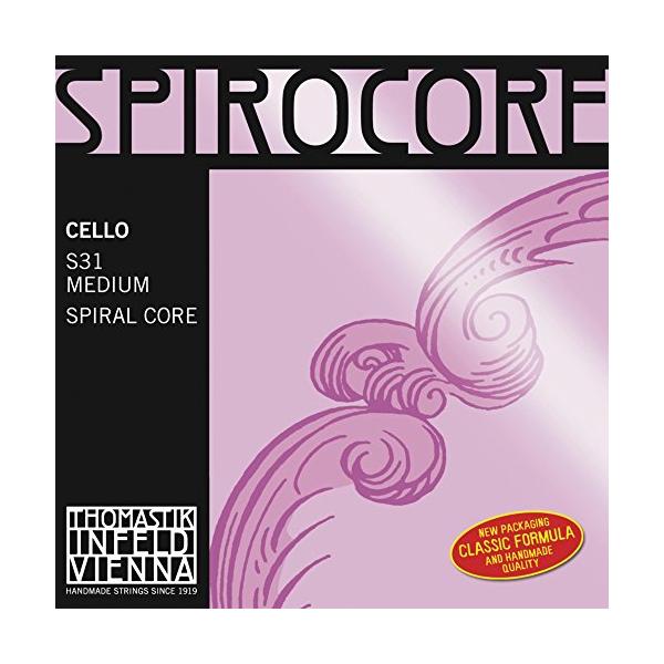 他サイト： SPIROCORE スピロコア チェロ弦 C線 スパイラルコア4/4 クロム巻 S29の商品画像