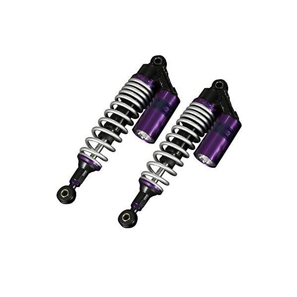 他サイト： バイクパーツセンター リアサスペンション RCリアショック Sタイプ 紫×銀 Ver.R 501033の商品画像