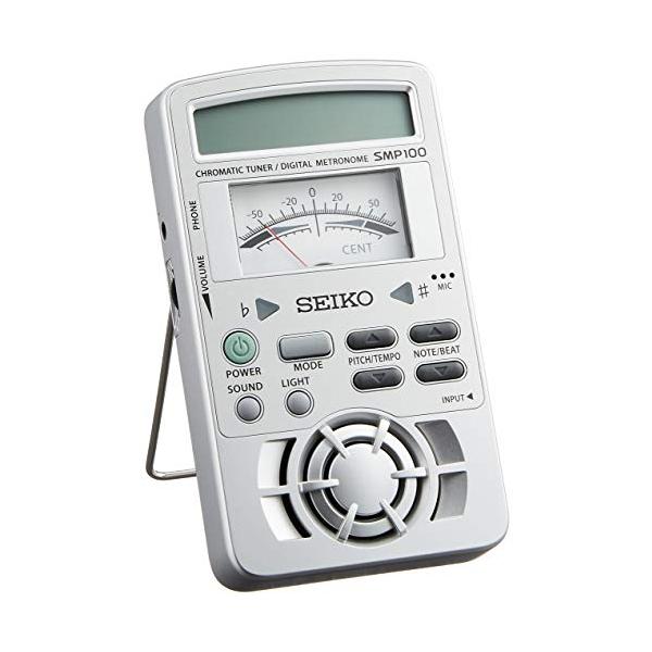 他サイト： SEIKO(セイコー) チューナー&amp;メトロノーム アナログメーター搭載 SMP100の商品画像