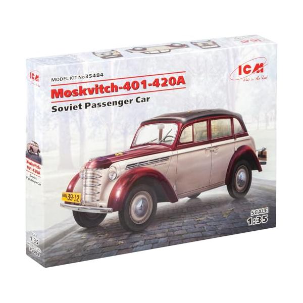 ICM 1/35 ソビエト モスクヴィッチ 401-420A プラモデル 35484