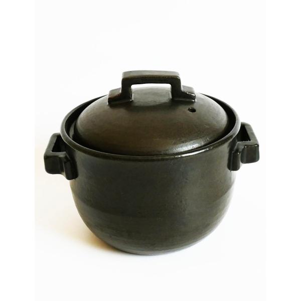 他サイト： 土鍋 御飯 炊飯用【 早炊き土鍋/直火専用 】火加減が要らない 一人用 2-3人用 ごはん鍋 萬古焼 ばんこ焼 日本製 簡単 炊飯 二重蓋 きつさこの商品画像