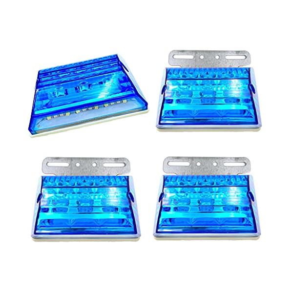 他サイト： Meliore 汎用 LED サイドマーカー 24V トラック デコトラ トレーラー バス ダウンライト ランプ 路肩灯 防水 テール アンダー カーの商品画像