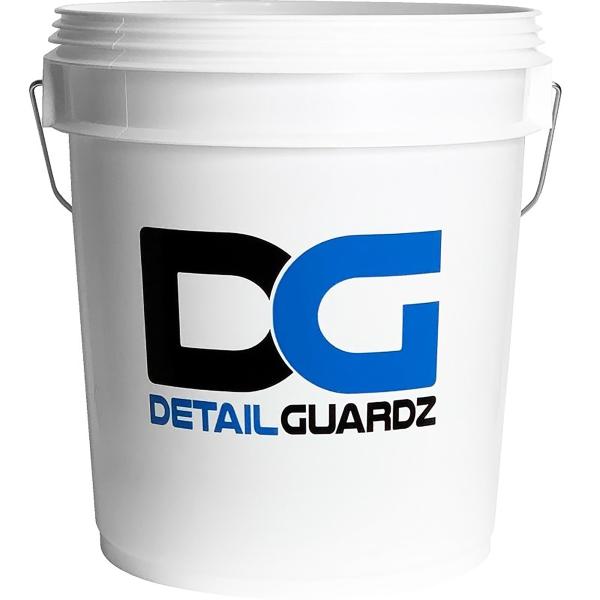 ディテール ガーズ(Detail Guardz)オリジナルバケツ2.0 大容量18L 汚れが見えるホワイト 目盛り付き TR-P18L 洗車バケツ ゴ