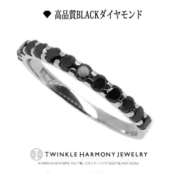 CORE JEWELS テミス ブラックダイヤ フルエタニティ リング K18 CORE JEWELS テミス ブラックダイヤ フルエタニティ リング K18