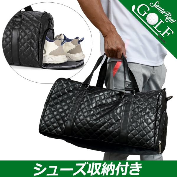 ゴルフバッグ メンズ ボストンバッグ ショルダーストラップ付 シューズ