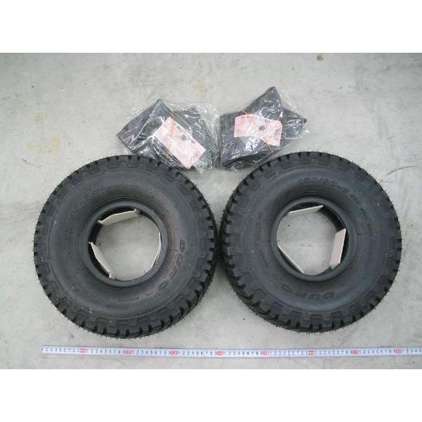 新品送料込キャノピー等130/90-6（5.4-6 ） リアタイヤ2本チューブ2本