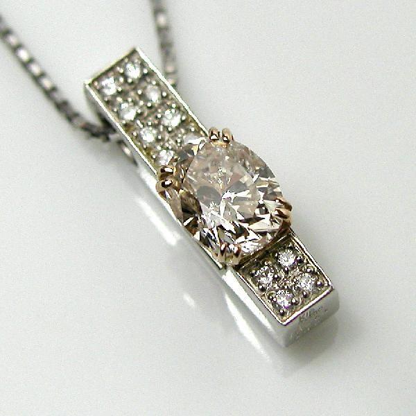 東京宝石科学アカデミー　鑑定書付PTK18ダイヤモンドPDN1.403ct  0.12ct   K-SI2