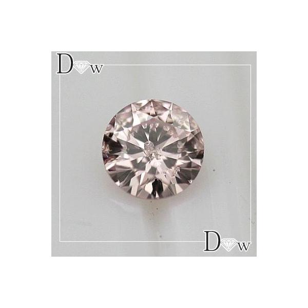 全国宝石学協会鑑定書付　ピンクダイヤモンド　0.124ｃｔ