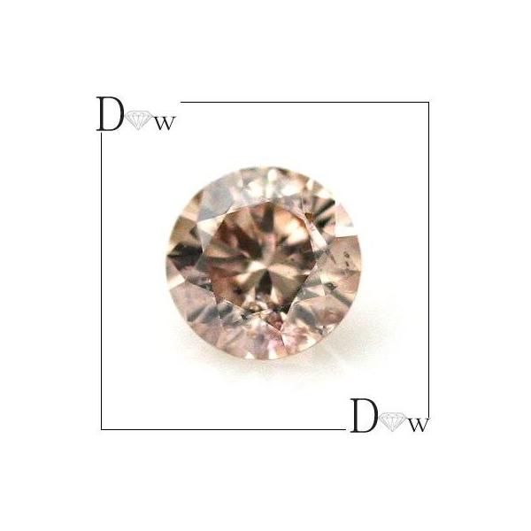 全国宝石学協会鑑定書付　オレンジダイヤモンド　0.111ｃｔ