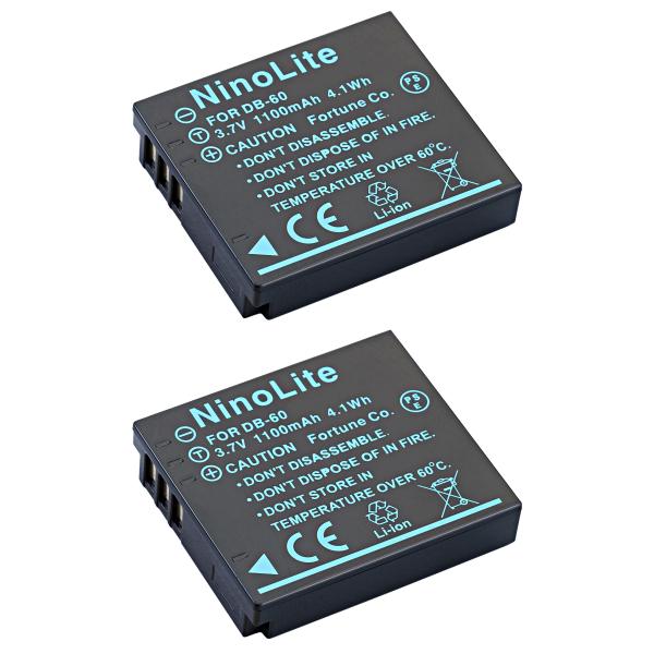 2個セット RICOH リコー DB-65 互換バッテリー WG-M1 GR DIGITAL IV