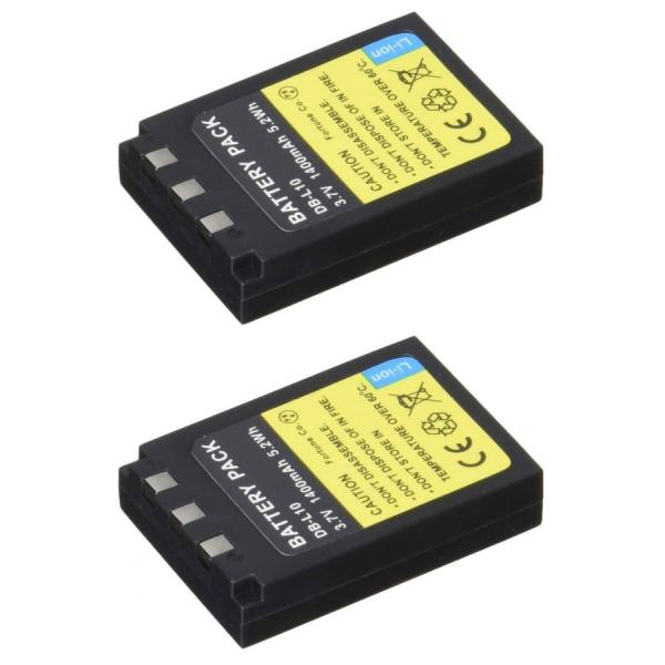 2個セット SANYO サンヨー DB-L10 互換バッテリー DSC-J1 DSC-J2 DSC-MZ3 DSC-AZ3 等 対応 battery