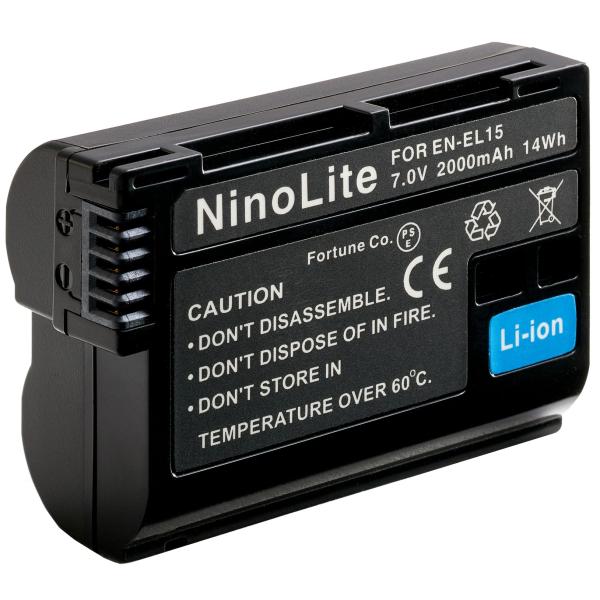 Nikon D600 バッテリー EN-EL15 2個 S数1.4万回 1406 Nikon D600