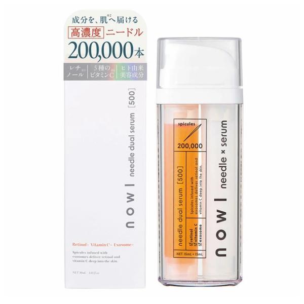 ＜ご注意＞開封後の返品、交換は一切お受けできません。＜商品説明＞毎日使える、進化型ニードルセラム。針の「中」に仕込んだ成分が肌で広がる、新構造。NOWLのセラムには、1本あたり約200,000本の微細ニードルが含まれています。成分をあえて「...