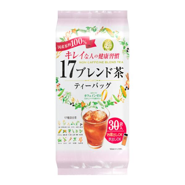 宇治森徳　17ブレンド茶　180g （6g x 30パック） 【かおりちゃん】-000008