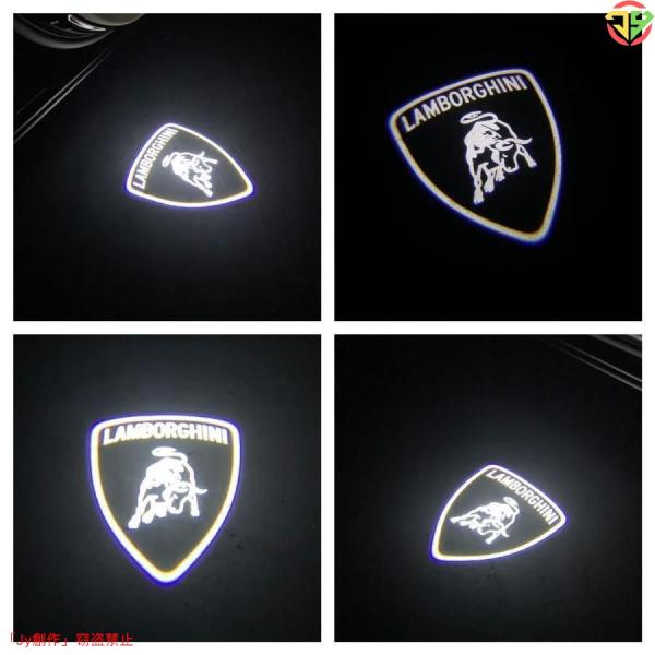 Lamborghini ロゴ LED プロジェクター カーテシランプ ガヤルド アベンタドール ウルス ウラカン ランボルギーニ ドア ライト マーク